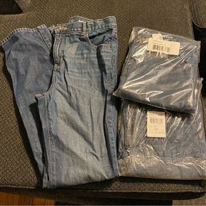 3 pairs boy’s Children’s Place jeans 18S slim dk Jupiter NEW